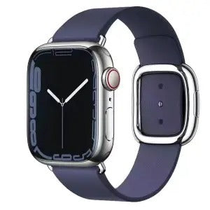 Modern Magnetic Buckle Style Leather Strap
