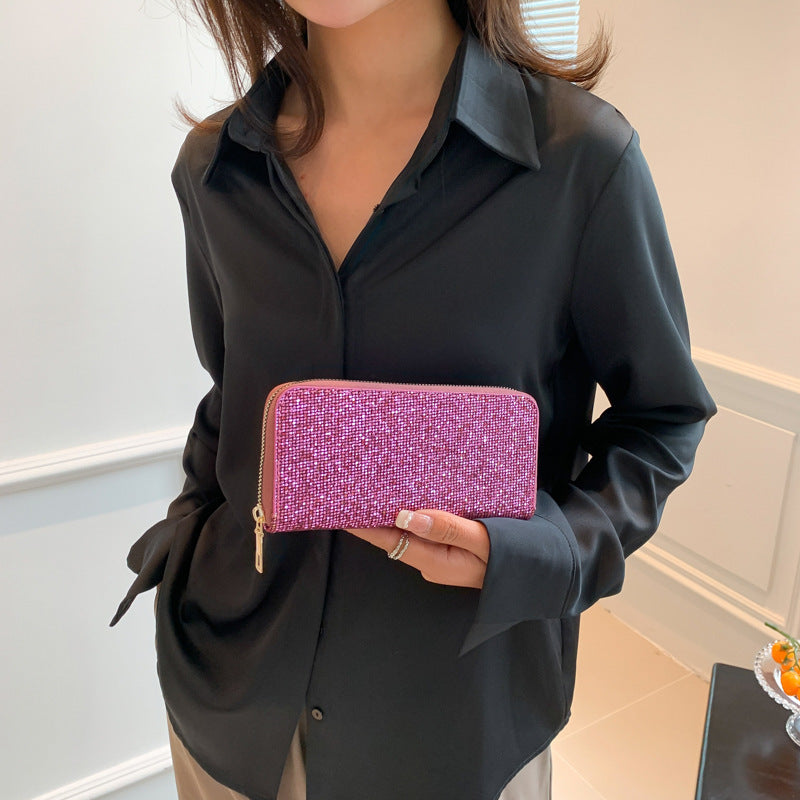 Fashionable Sequins Small Bag Women's Clutch
