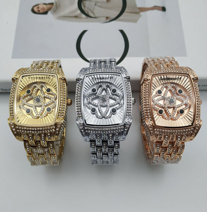 Women's Diamond Bracelet Quartz Watch